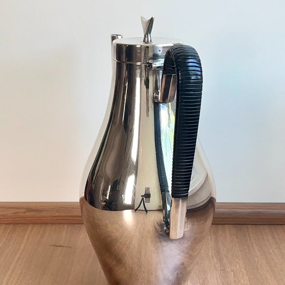 Reed & Barton Denmark Silver Plate Coffee Pitcher & Sugar Bowl - Picture 4 of 7